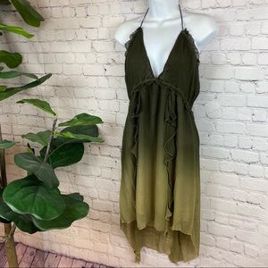 NWT Gypsy 05 Ombré Halter or Off Shoulder Dress